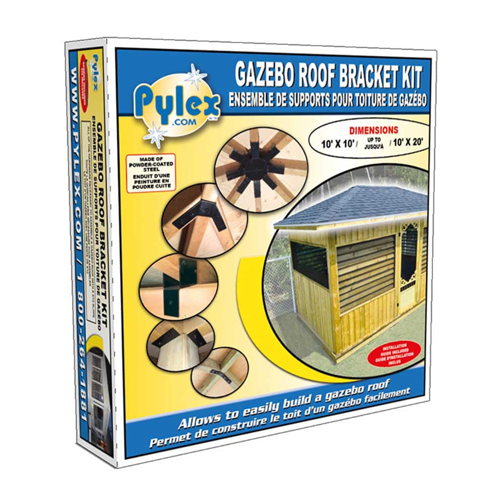 Supports d'assemblage pour toiture d'abri soleil PYLEX