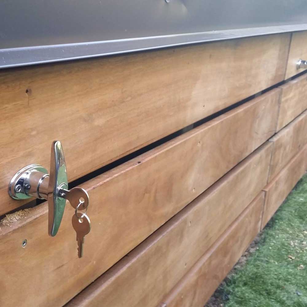 Tiroir de rangement pour patio PYLEX