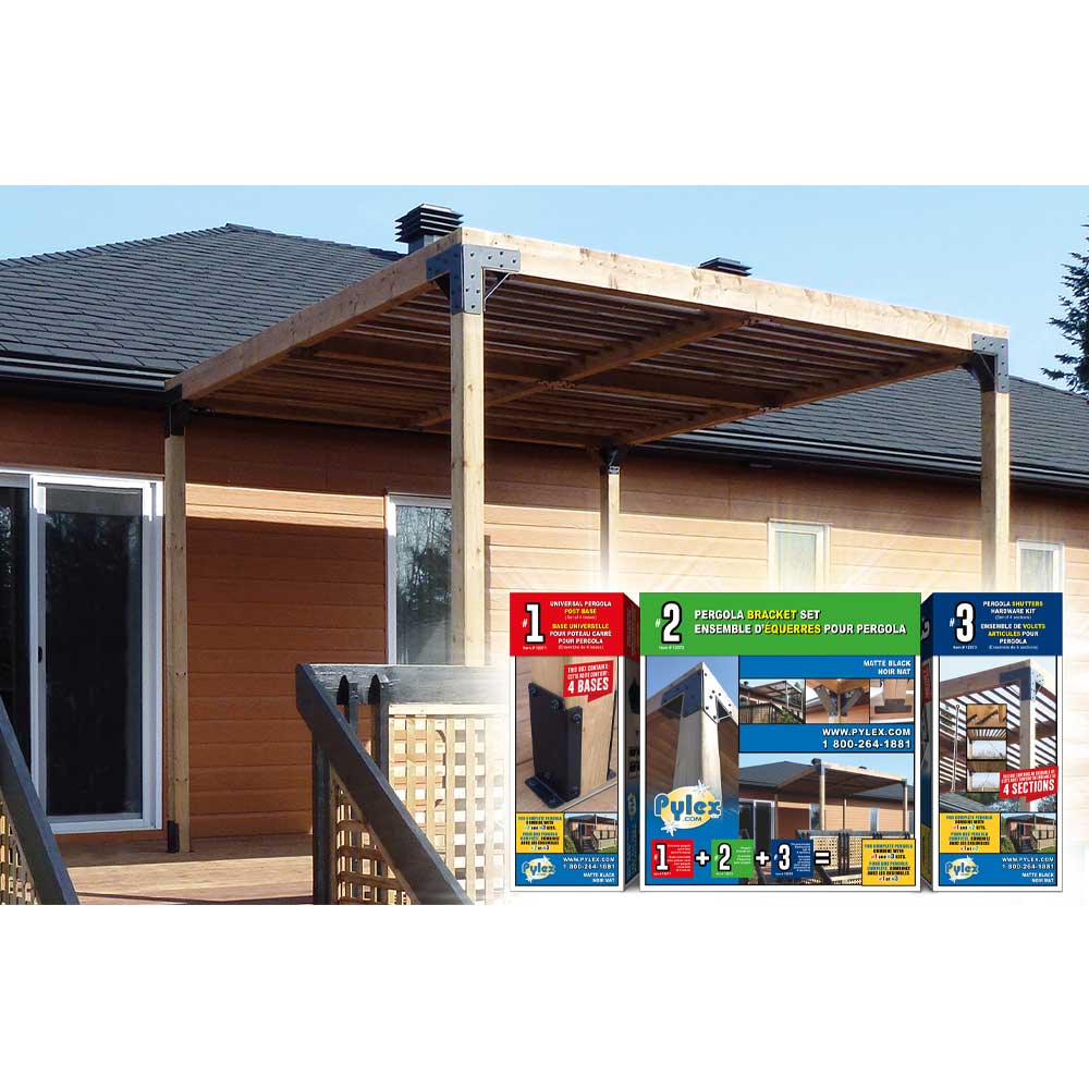 PYLEX Pergola Shutters Hardware Kit