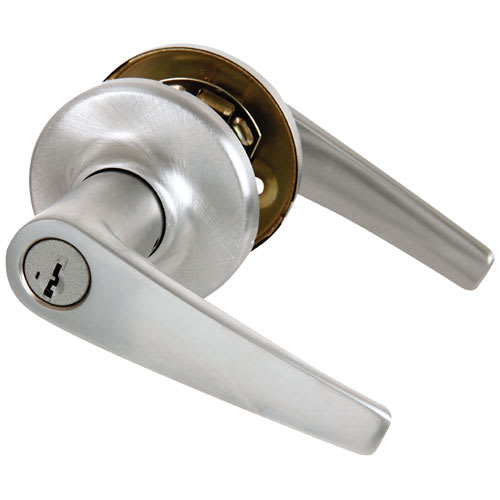 Kim Keyed Entry Door Handle Satin Chrome