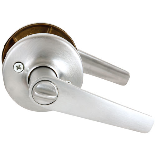 Kim Keyed Entry Door Handle Satin Chrome