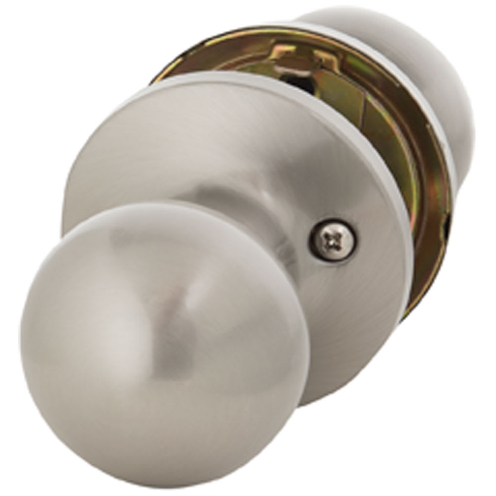 Regina Passage Door Knob Satin Chrome