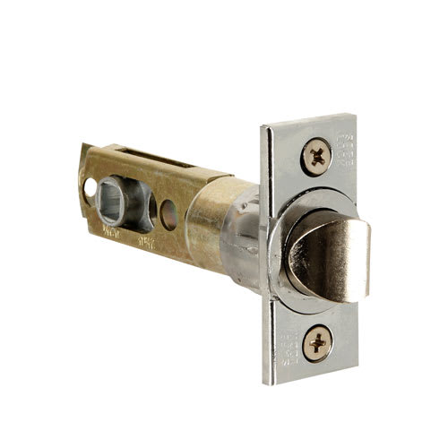 Poignée de porte de salle de bains Regina chrome satiné