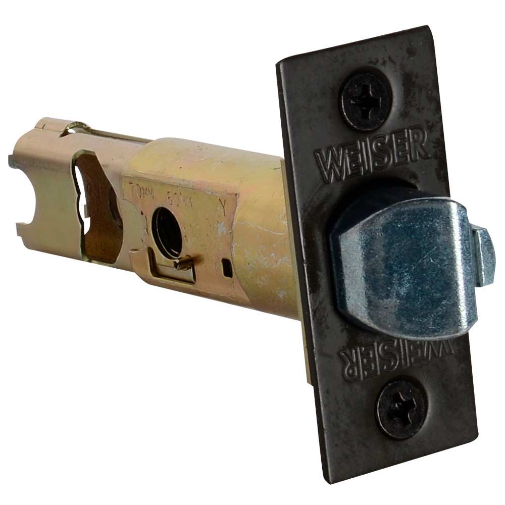 Poignée de porte d'entrée à clé bec-de-cane Belmont bronze vénitien