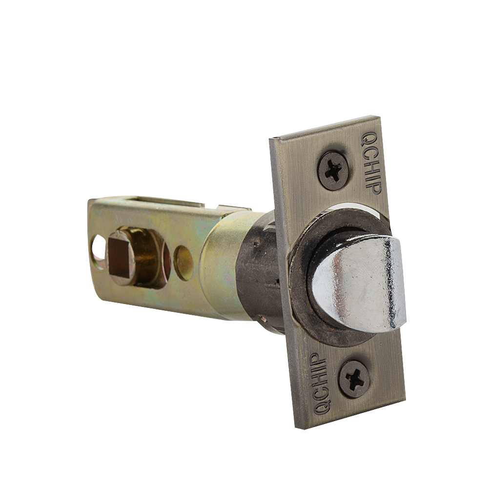 Poignée de porte de salle de bains bec-de-cane Classic laiton antique