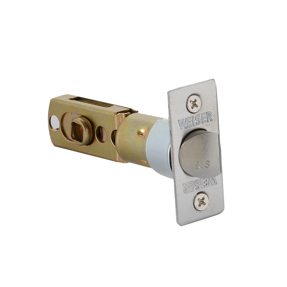 Poignée de porte de passage bec-de-cane  Halifax nickel satiné