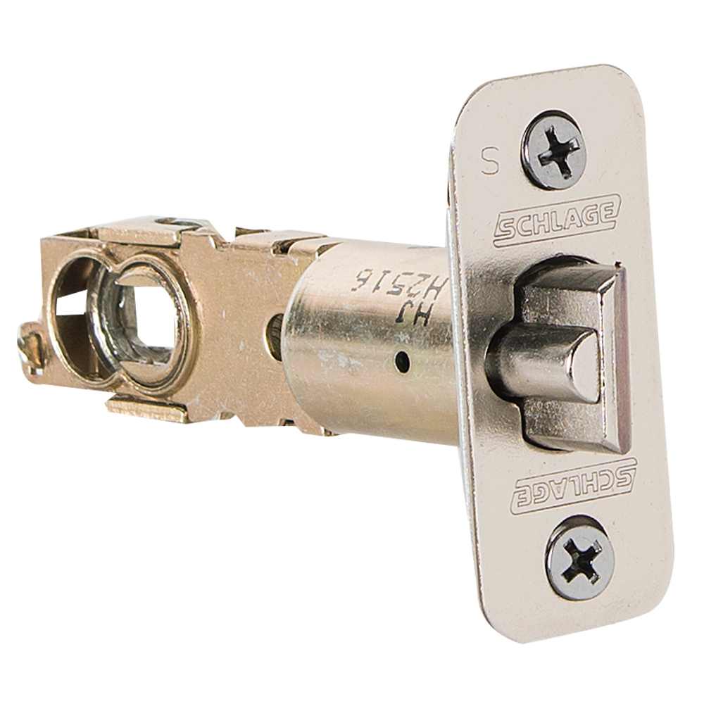 Serrure de porte d’entrée électronique à clavier numérique et poignée bec-de-cane Plymouth nickel satiné