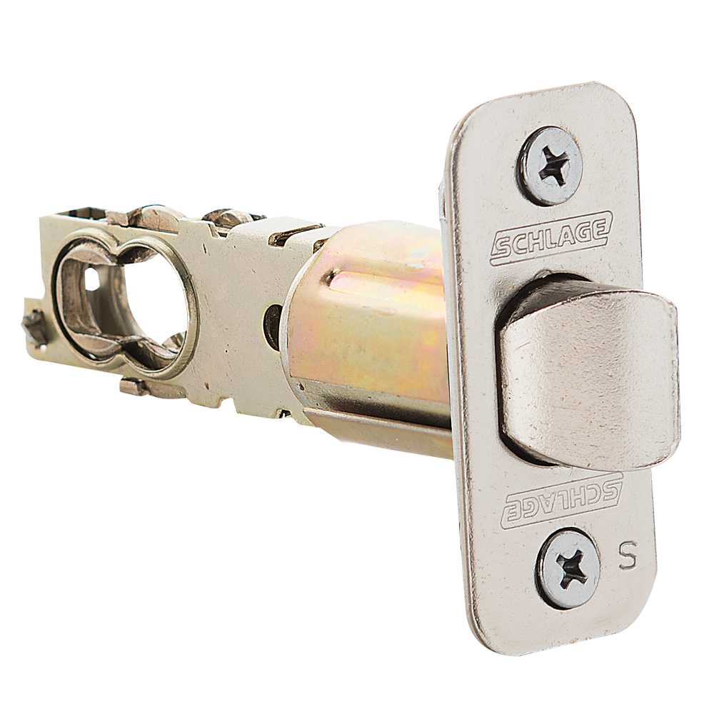 Serrure de porte d'entrée électronique à clavier numérique et poignée bec-de-cane Century nickel satiné