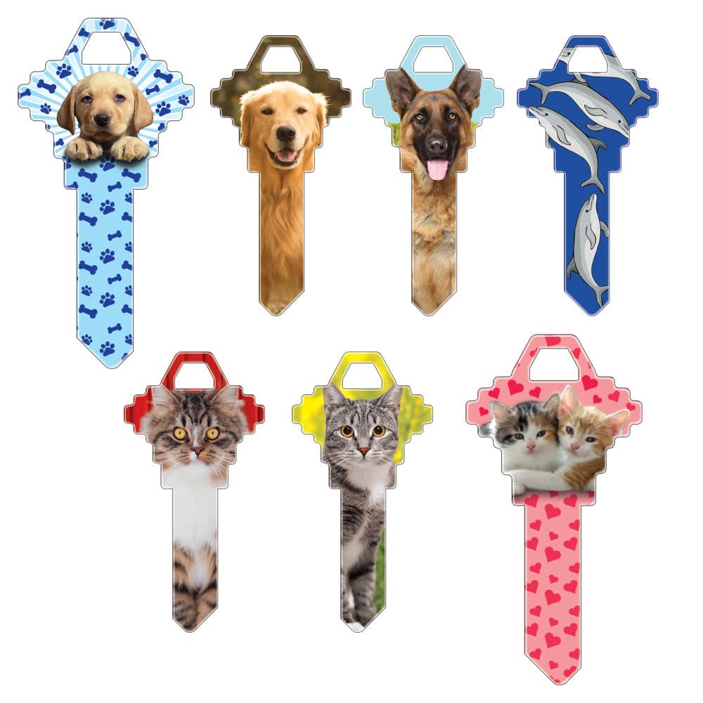 Clés à motifs Schlage