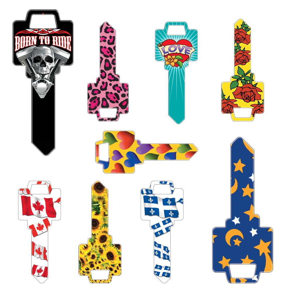 Clés à motifs Weiser