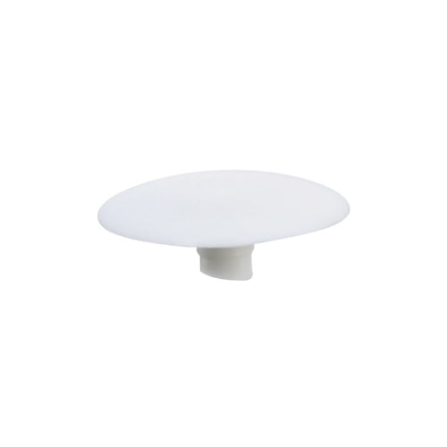 Caches-vis en plastique pour vis carrée n° 1 blancs Pqt/25