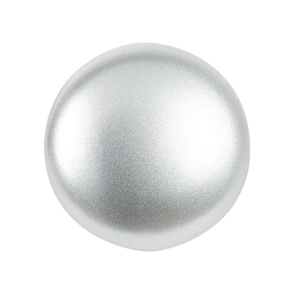 Bouton d'armoire en plastique Lorette chrome satiné 30&nbsp;mm