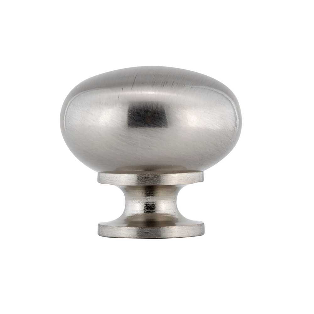 Bouton d'armoire en métal Buffalo nickel brossé 32 mm