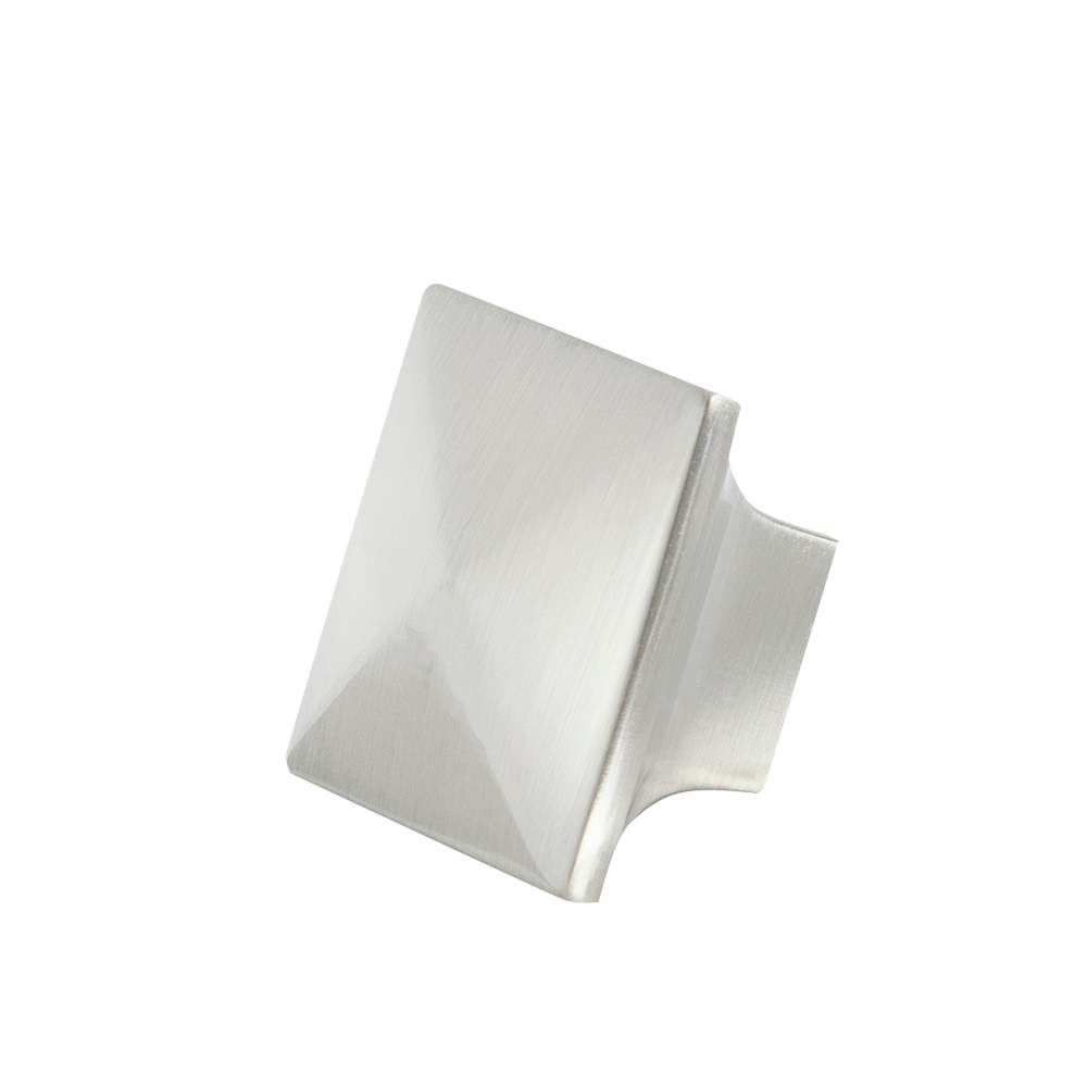 Bouton d'armoire en métal McKenzie nickel brossé 32&nbsp;mm