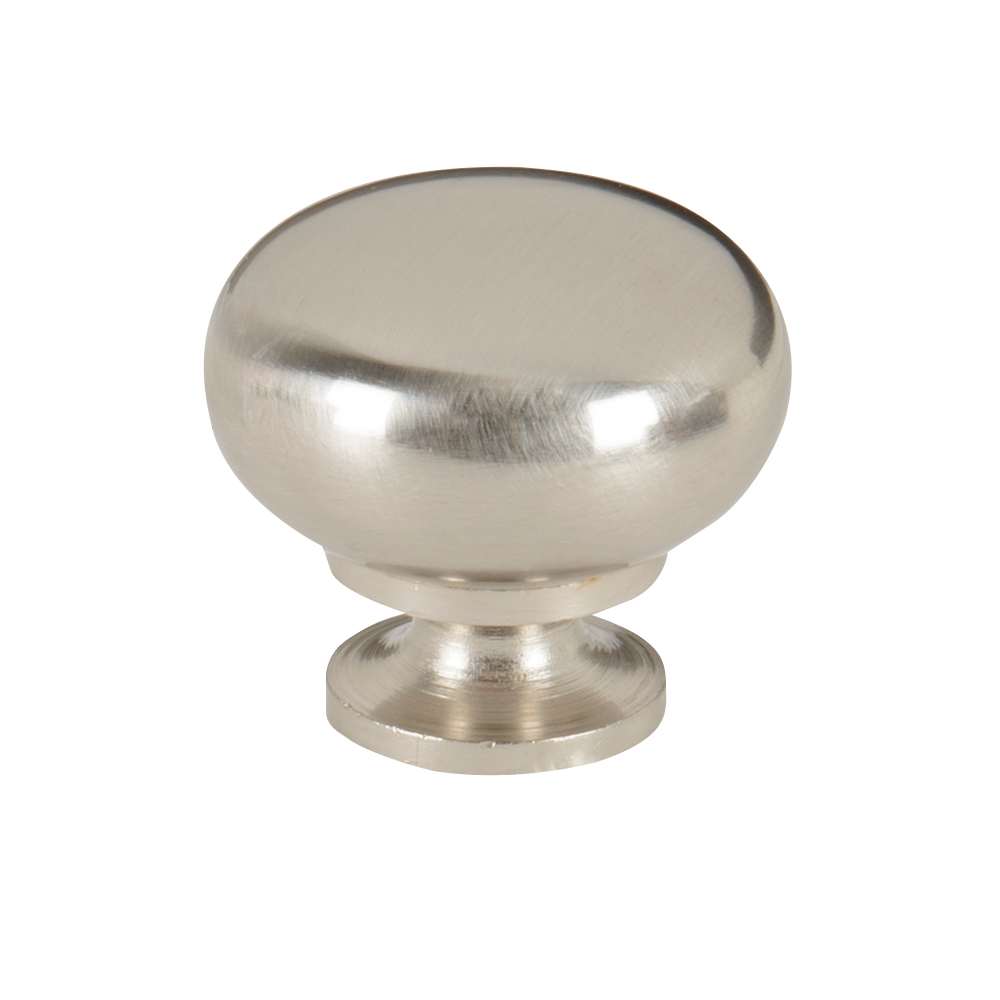 Boutons d'armoires en métal Buffalo nickel brossé 32&nbsp;mm Pqt/10