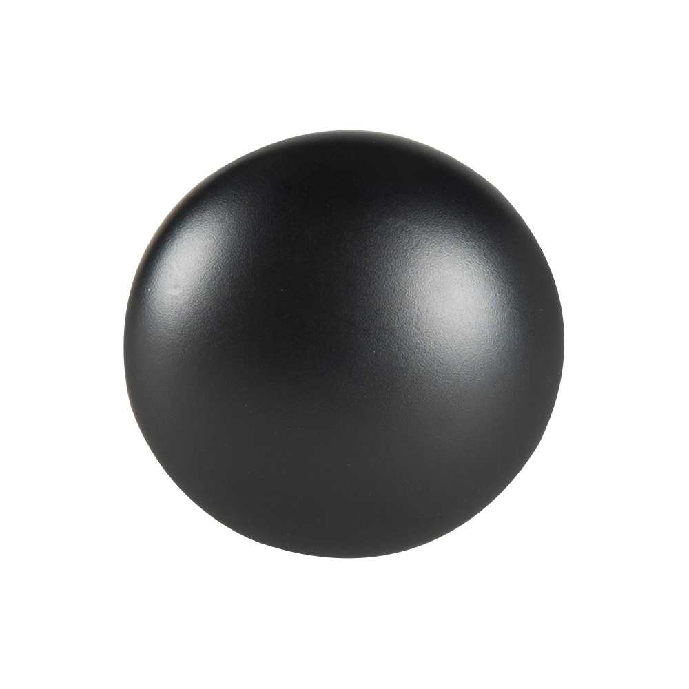 Bouton d'armoire en métal Copperfield noir 30&nbsp;mm