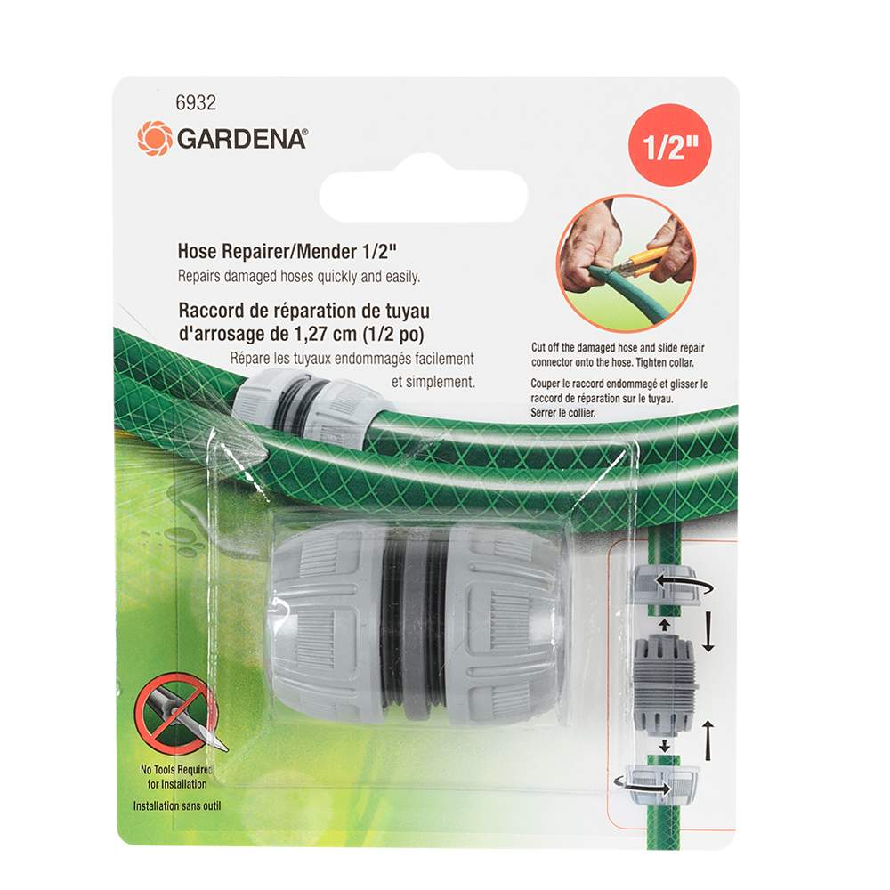 Raccord de réparation pour tuyau d'arrosage 1/2 po GARDENA