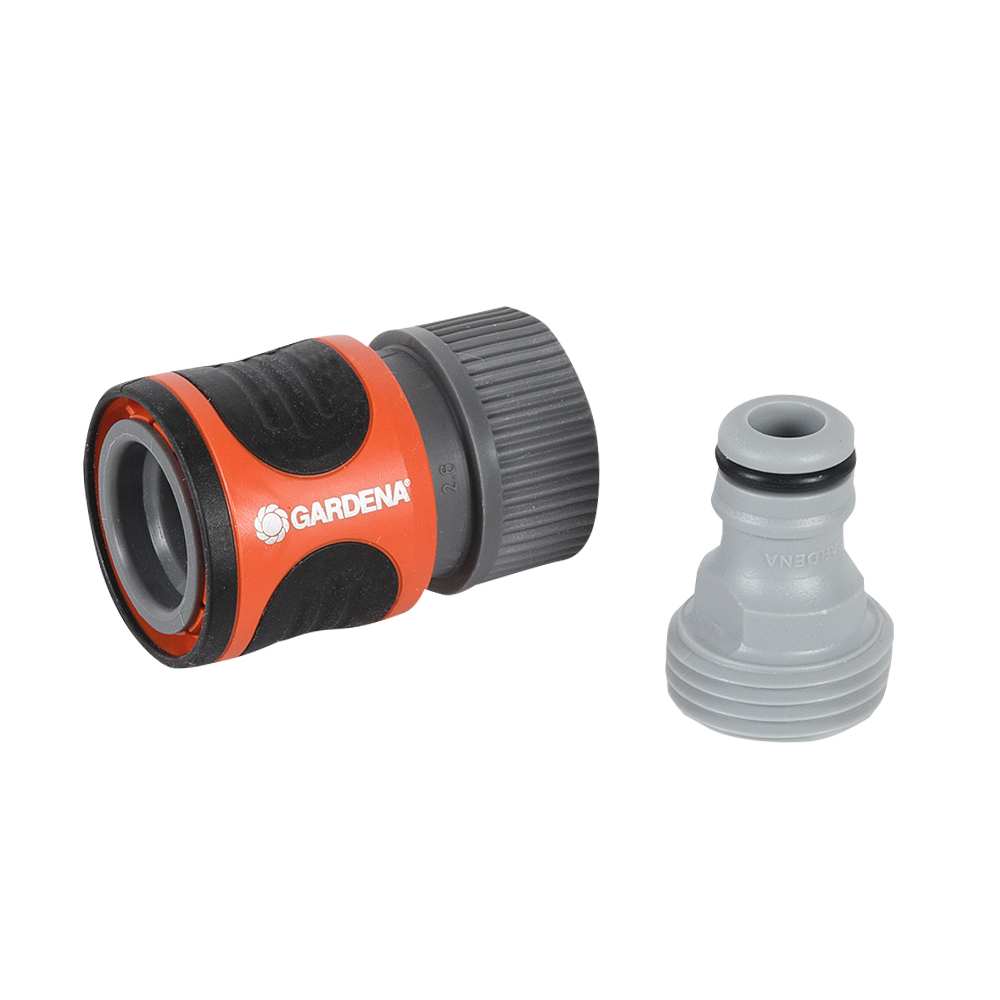 Ensemble de réparation mâle pour tuyau d'arrosage Aquastop 5/8 po GARDENA