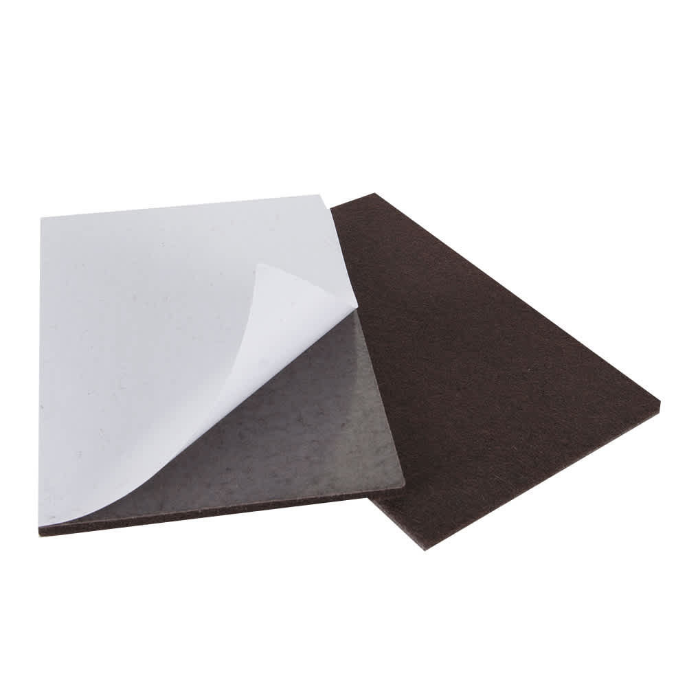 Patins de feutre 4 1/4 po x 6 po FeltGard Pqt/2