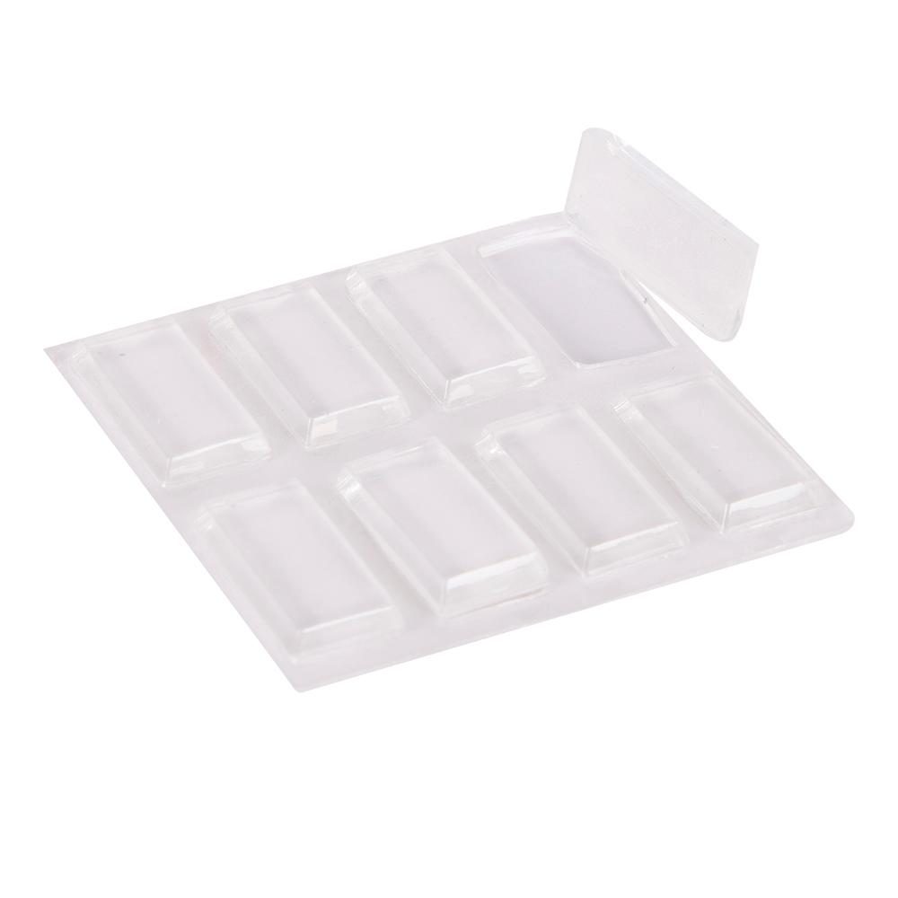 SurfaceGard Self-Adhesive Bumpers 1/2 in. x 1 in. Pkg/8
