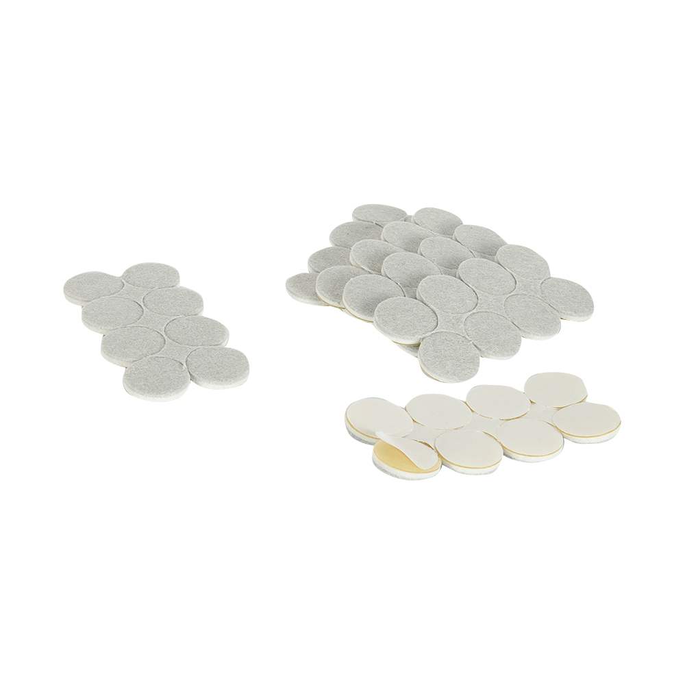 Patins de feutre commercial 1 po Pqt/48