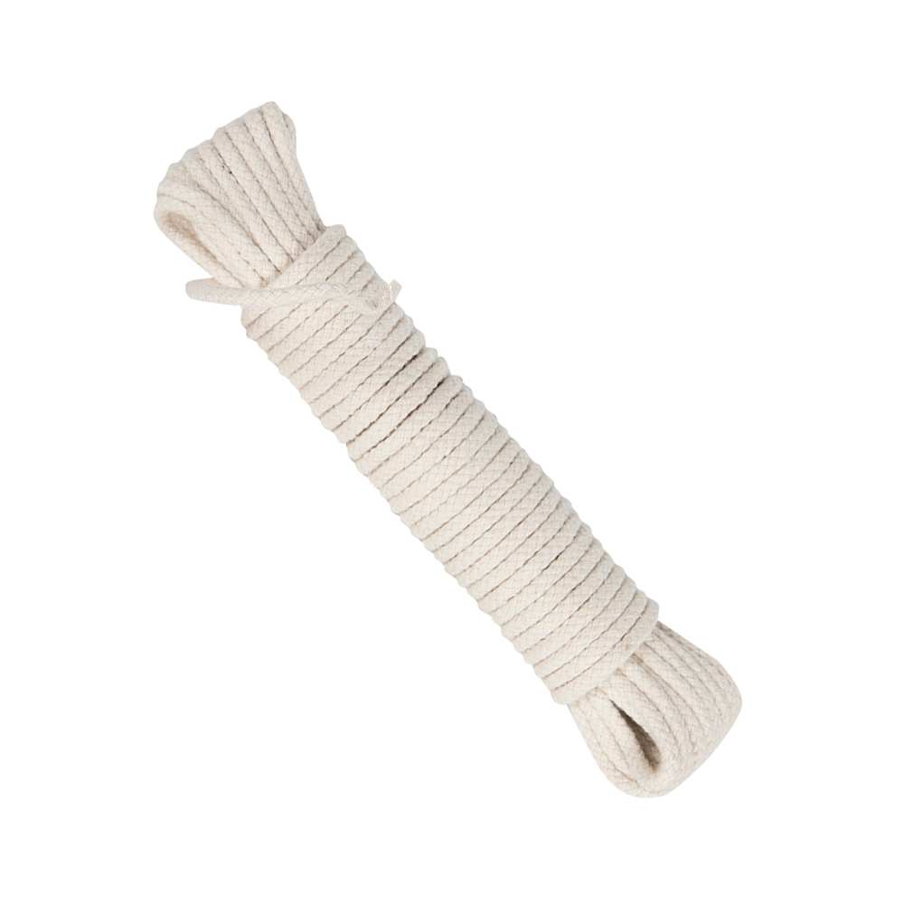Corde de coton tressée 9/64 po x 30 pi à store vénitien