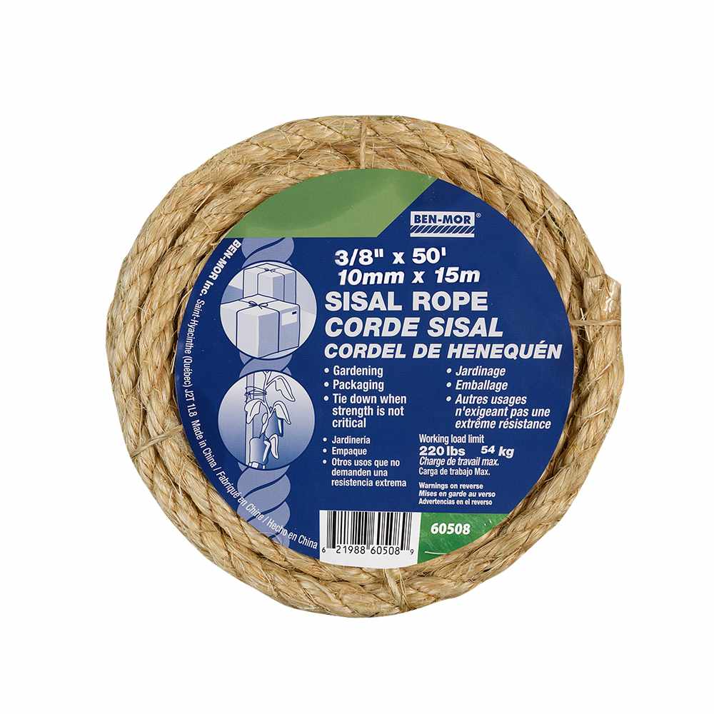 Sisal Rope 3/8 in. X 50 ft.