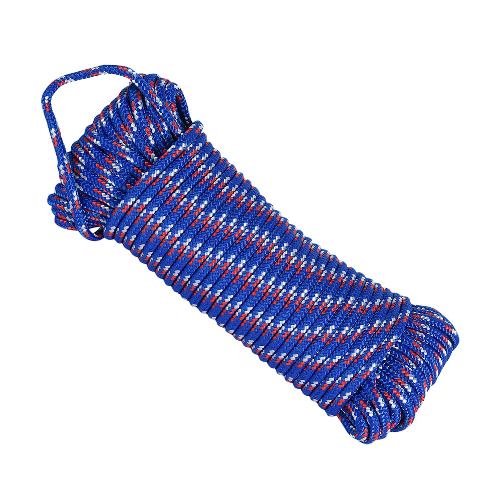 Corde de polypropylène tressée 1/4 po x 100 pi