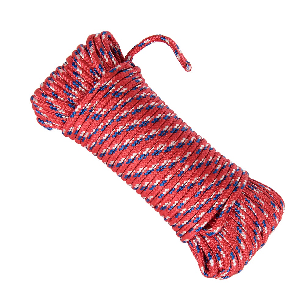 Corde de polypropylène tressée 1/4 po x 100 pi