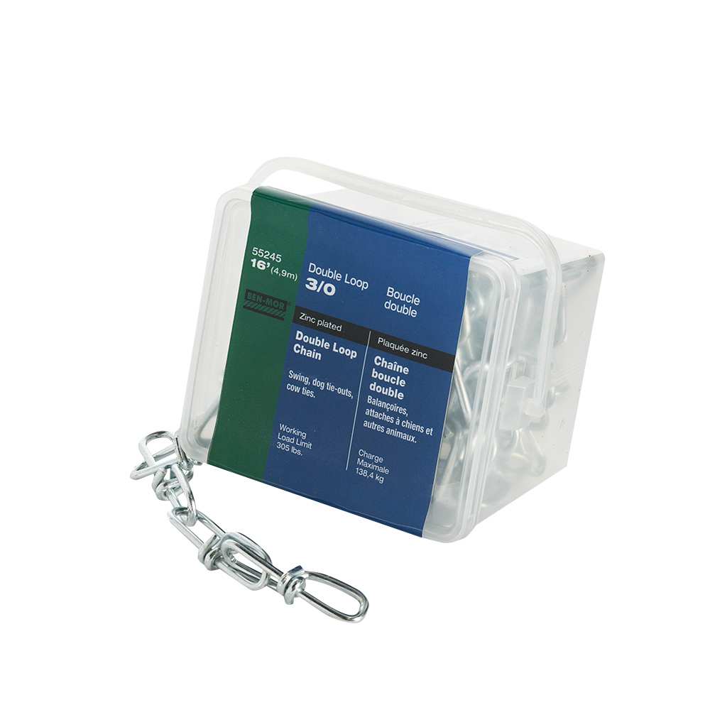 Chaîne Tenso à boucles doubles n° 3/0 x 16 pi