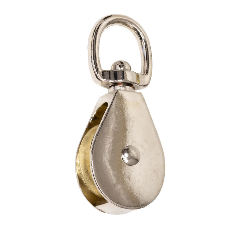 Poulie pivotante simple 1&nbsp;1/2&nbsp;po