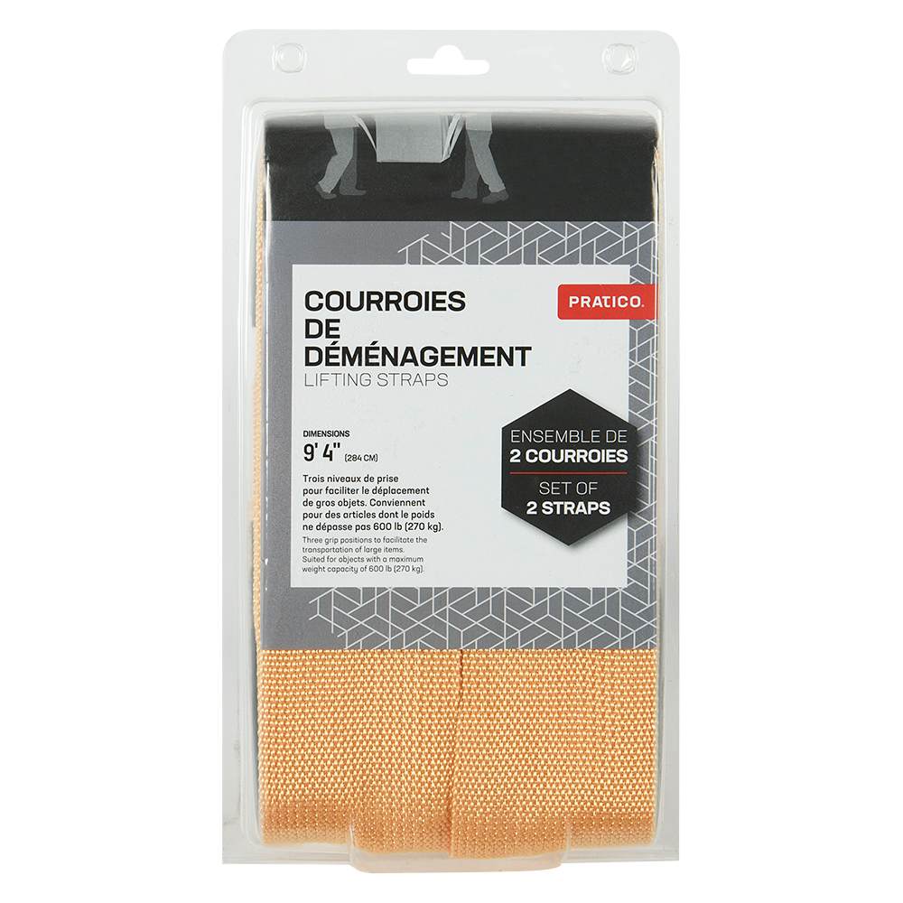 Courroies de déménagement Pqt/2