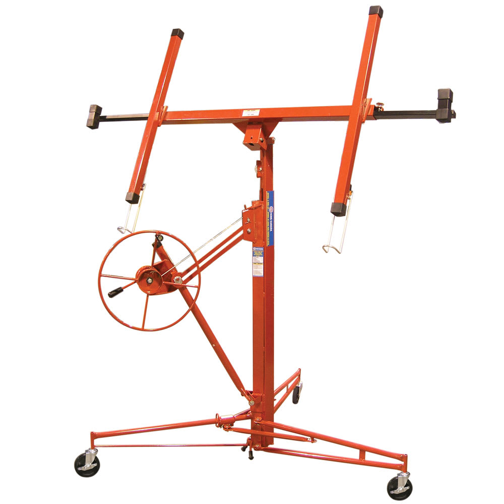 Appareil de levage pour panneaux de gypse 4 pi x 16 pi