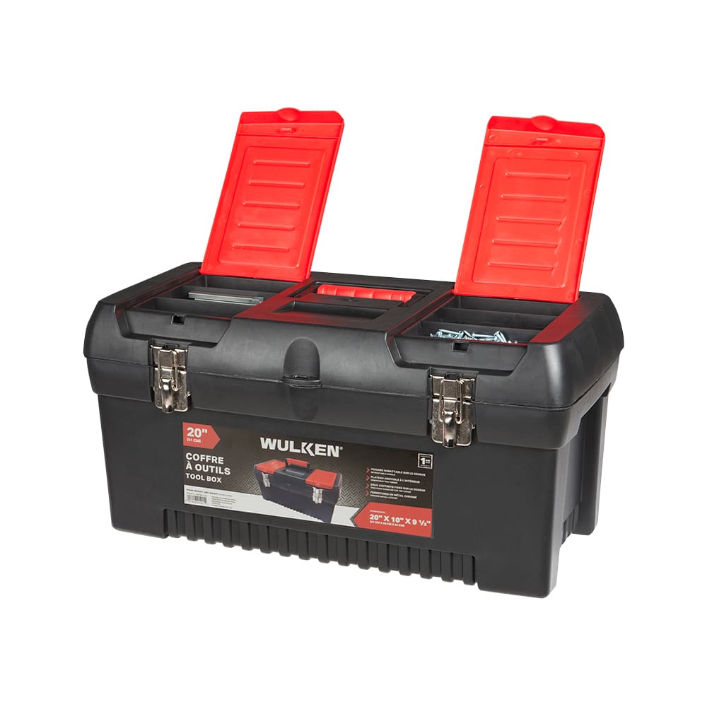 Coffre à outils 20 po WULKEN