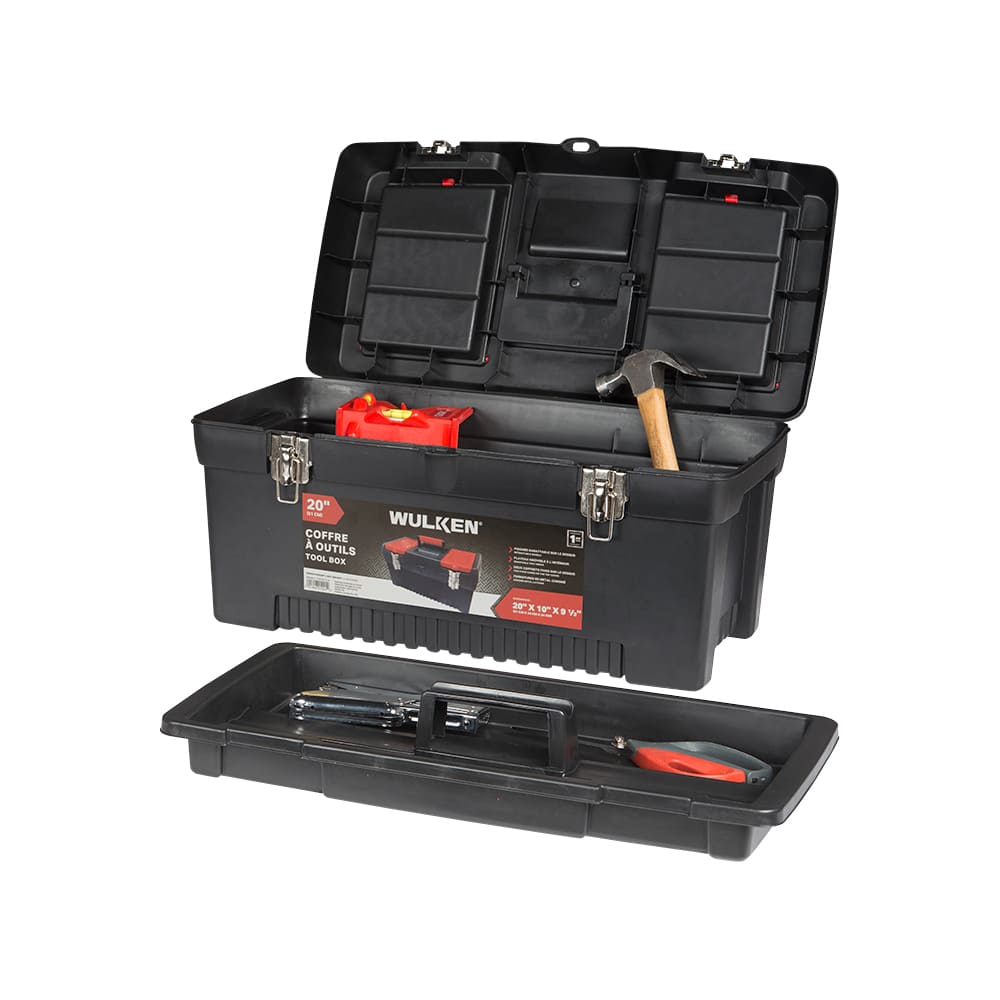 Coffre à outils 20 po WULKEN