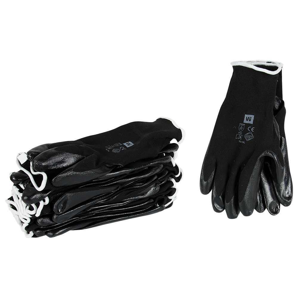 Gants de travail très grand Pqt/12