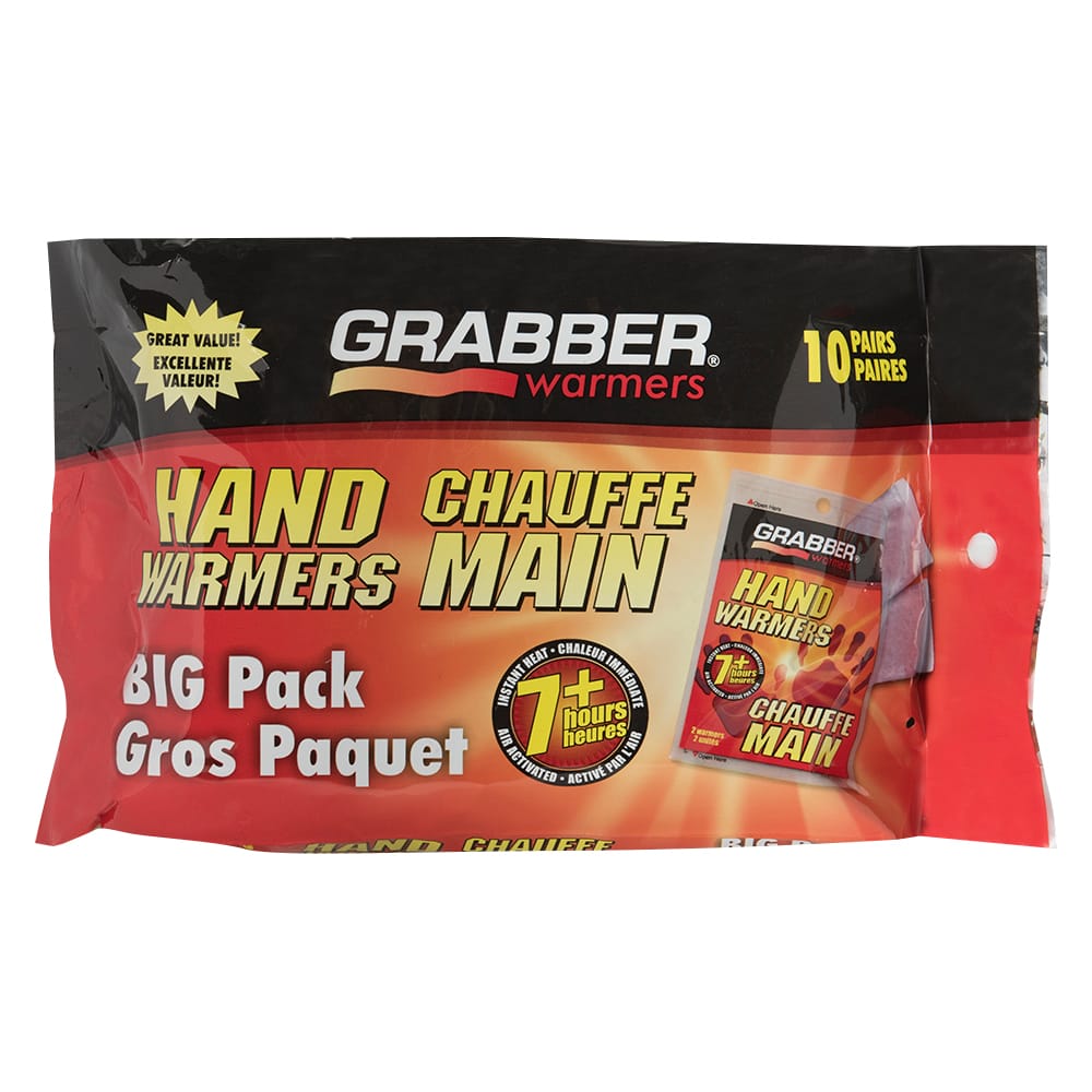 Chauffe-mains 7 heures Pqt/10