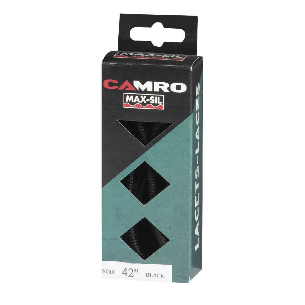 Lacets ronds noirs 42 po Pqt/2