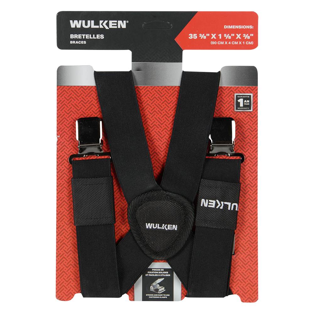 Bretelles de ceinture à outils en polyester WULKEN