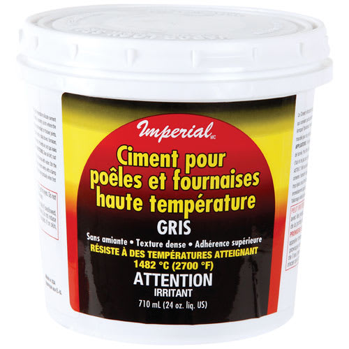 Ciment à poêle haute température 710&nbsp;ml