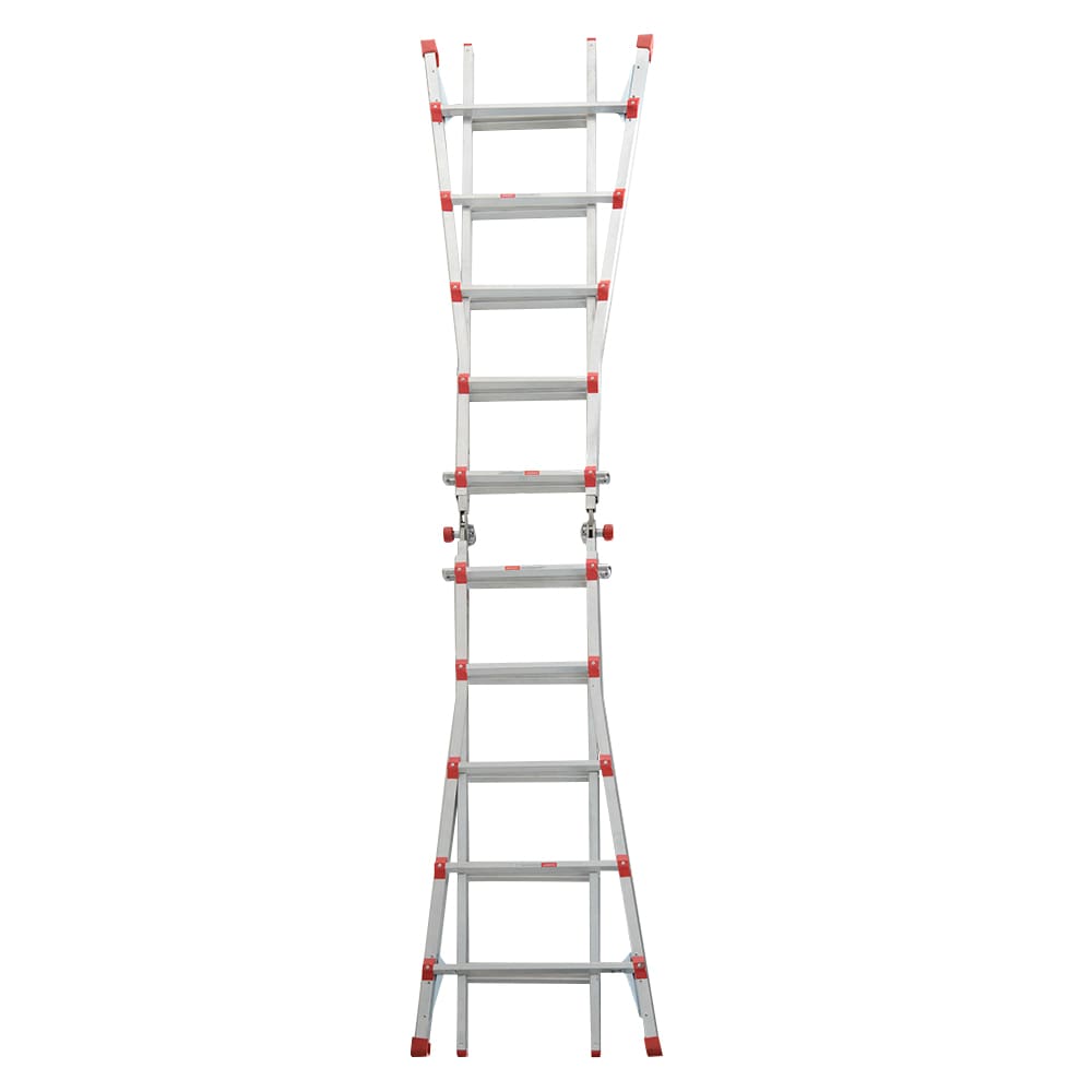 NEKTRA Multi-Purpose AluminumLadder 21 ft.Grade 1