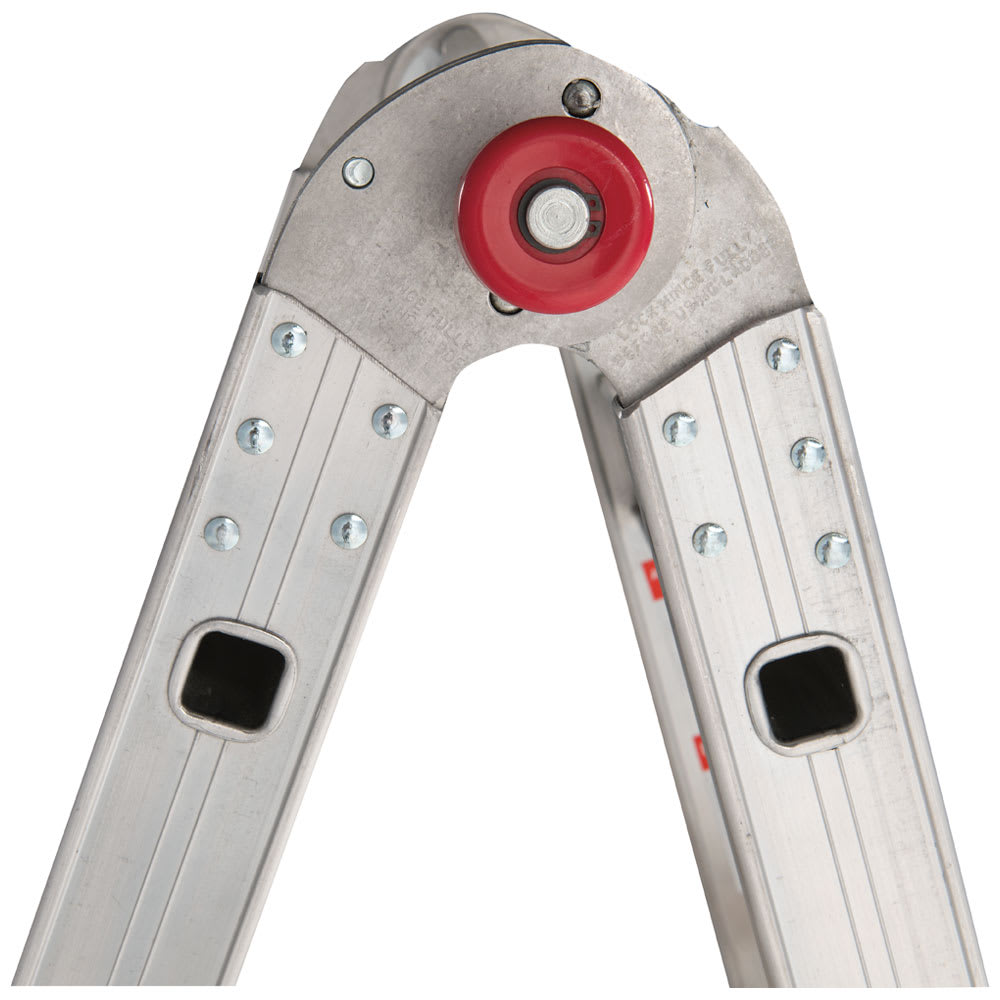 NEKTRA Multi-Purpose AluminumLadder 21 ft.Grade 1