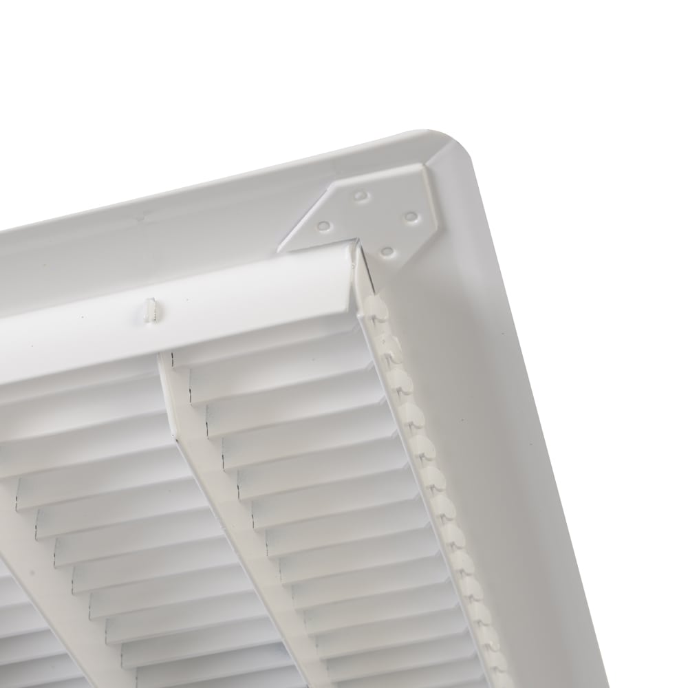Grille de retour d'air pour plancher 12&nbsp;po&nbsp;x&nbsp;12 po