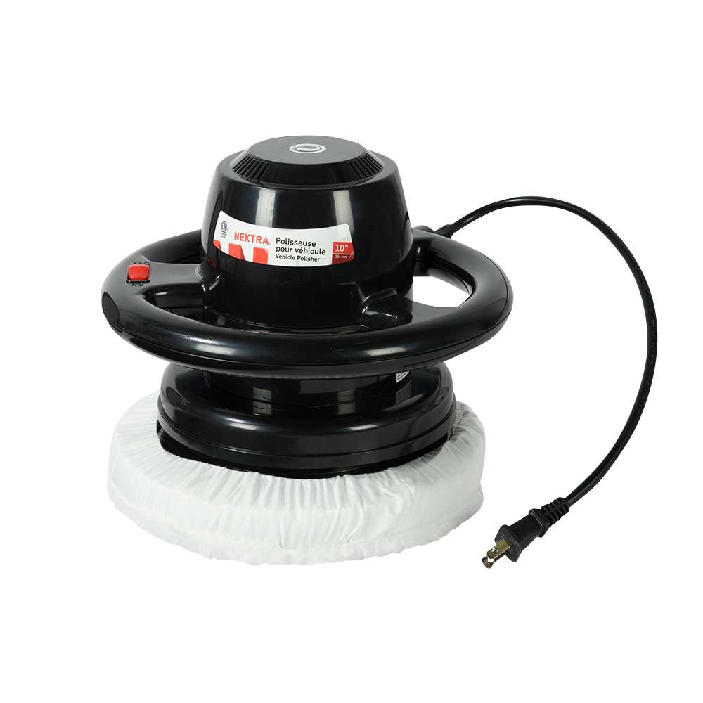 Cireuse-polisseuse pour véhicule 10&nbsp;po NEKTRA