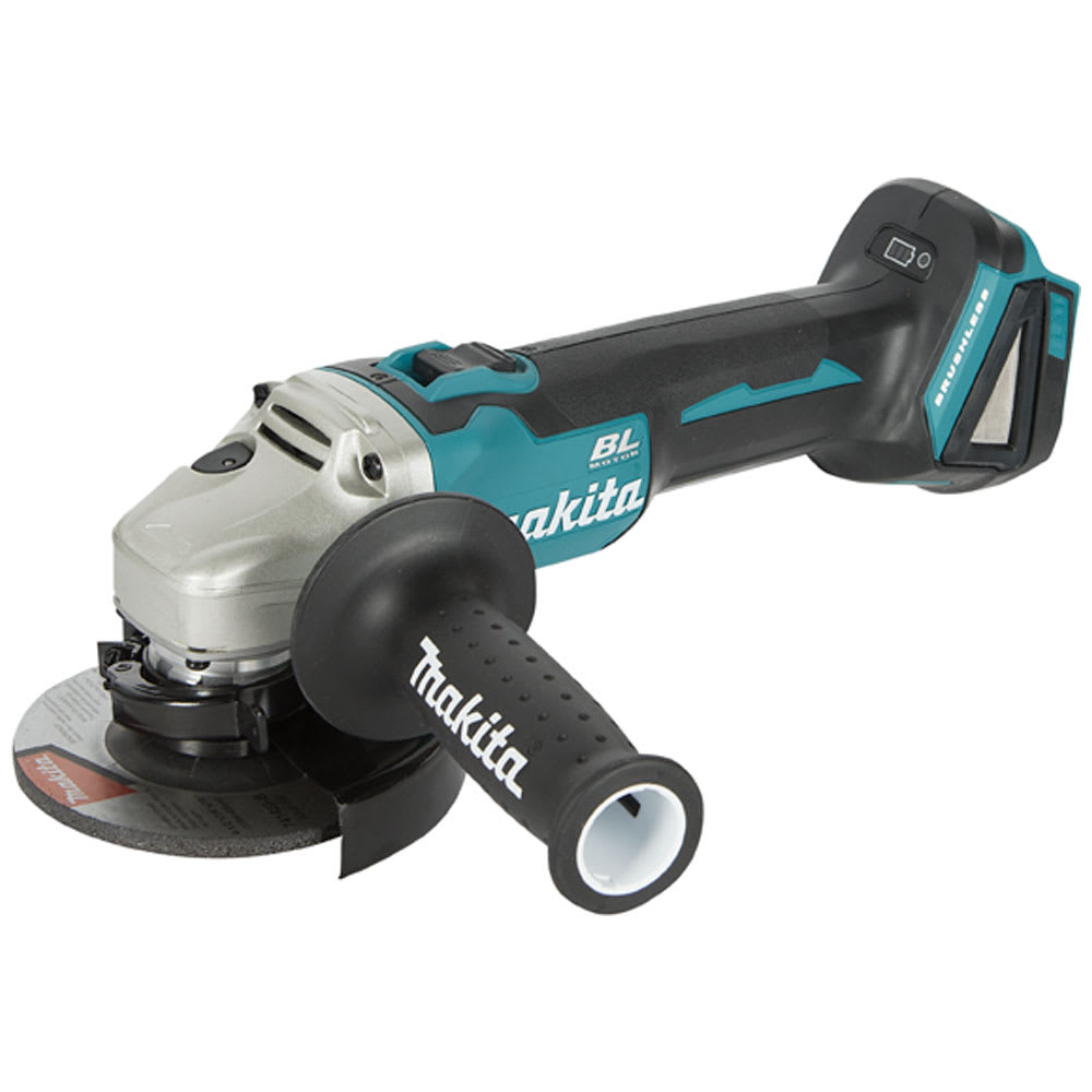 Rectifieuse sans fil 18 V 4 1/2 po avec moteur sans balais outil seul MAKITA