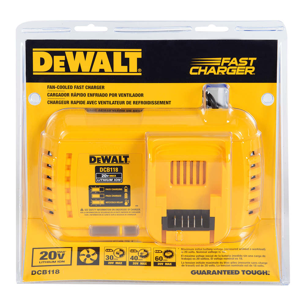 Chargeur rapide DEWALT