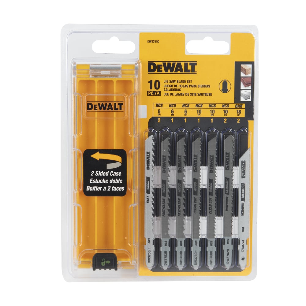 DEWALT Jig Saw Blade Set/10
