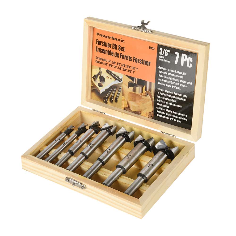 Ensemble de 7 mèches Forstner