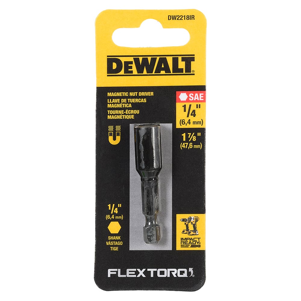 Embout tourne-écrous Impact Ready 1/4 po DEWALT