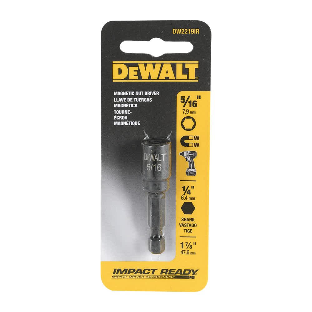 Embout tourne-écrous Impact Ready 5/16 po DEWALT